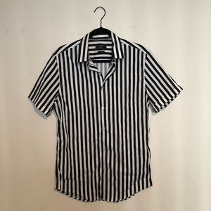 Zara Men’s Striped Button Up